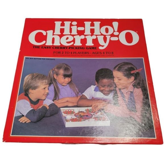 Vintage Games Vintage Board Game Hi Ho Cherry O Board And Cherry Pieces Poshmark